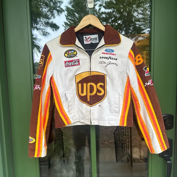 VINTAGE DALE JARRETT NASCAR RACING JACKET - Picture 1 of 6